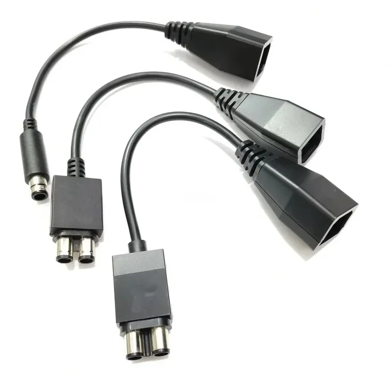 Voor Microsoft Xbox 360 naar Xbox Slim/One/E AC -vermogensadapter kabelconverterkabelkabel Cord Accessoires