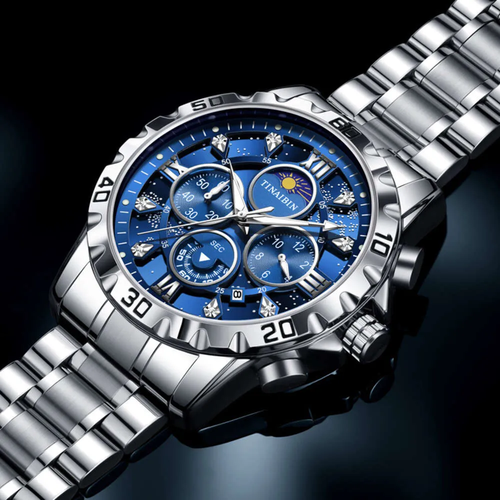 DHgate.com:Tianbin Mens Quartz Watch: Multi-Functional