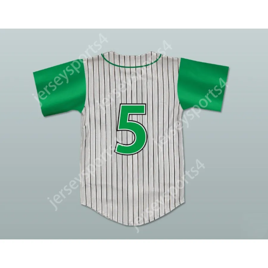 Raymond Ray Ray Bennet 5 Kekambas Baseball Jersey Hardball Nieuw gestikte