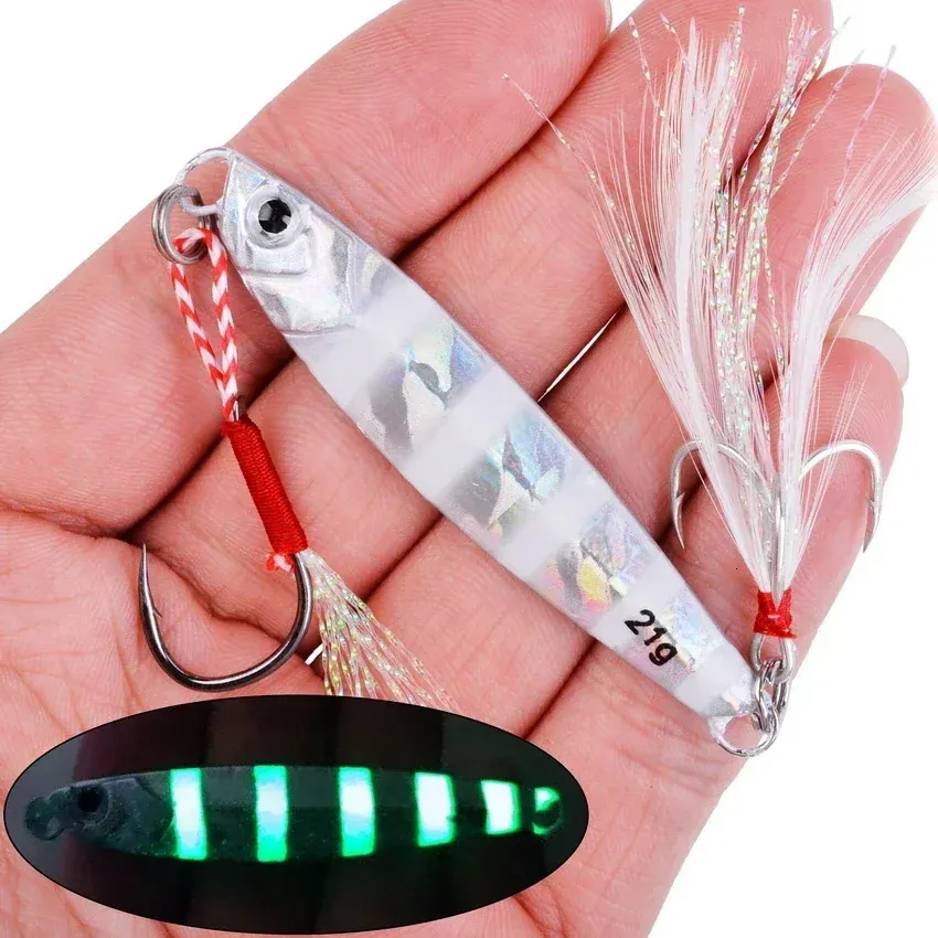 Metal Cast Jig Spoon Lures... 