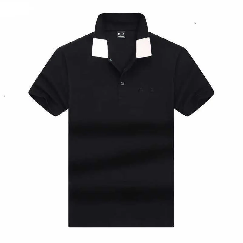 Boss Polo Shirt Mens Designer Polos T-shirts Business Casual Business Golf T-shirt Coton Pure Colon T-shirt 2024 Brand de mode Summer Top Clothes Jyfg