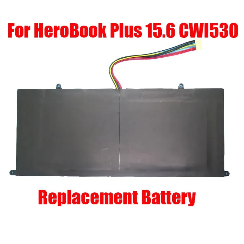 Bateria de substituição de laptop de baterias para chuwi para herobook mais 15.6 CWI530 X15 7.6V 5000MAH 38WH 10PIN 7LINES NOVO