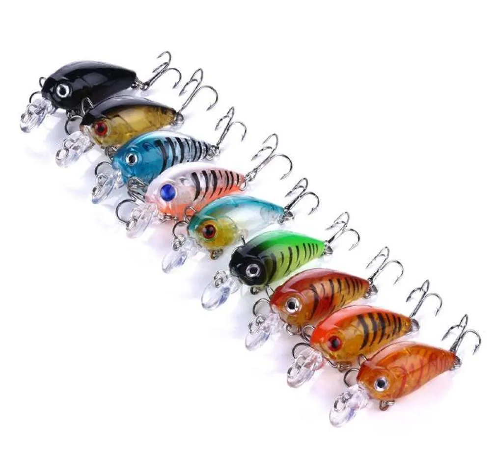 9pcs 45cm4g 177in014oz 9Colors Rock Miixed Lure Fishing Bait Hardköder Bionische Köder Fatale Anziehung Hochqualität 9928542