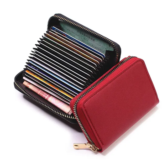 Sleek Card Holder Wallet for Women & Men - Stylish Credit