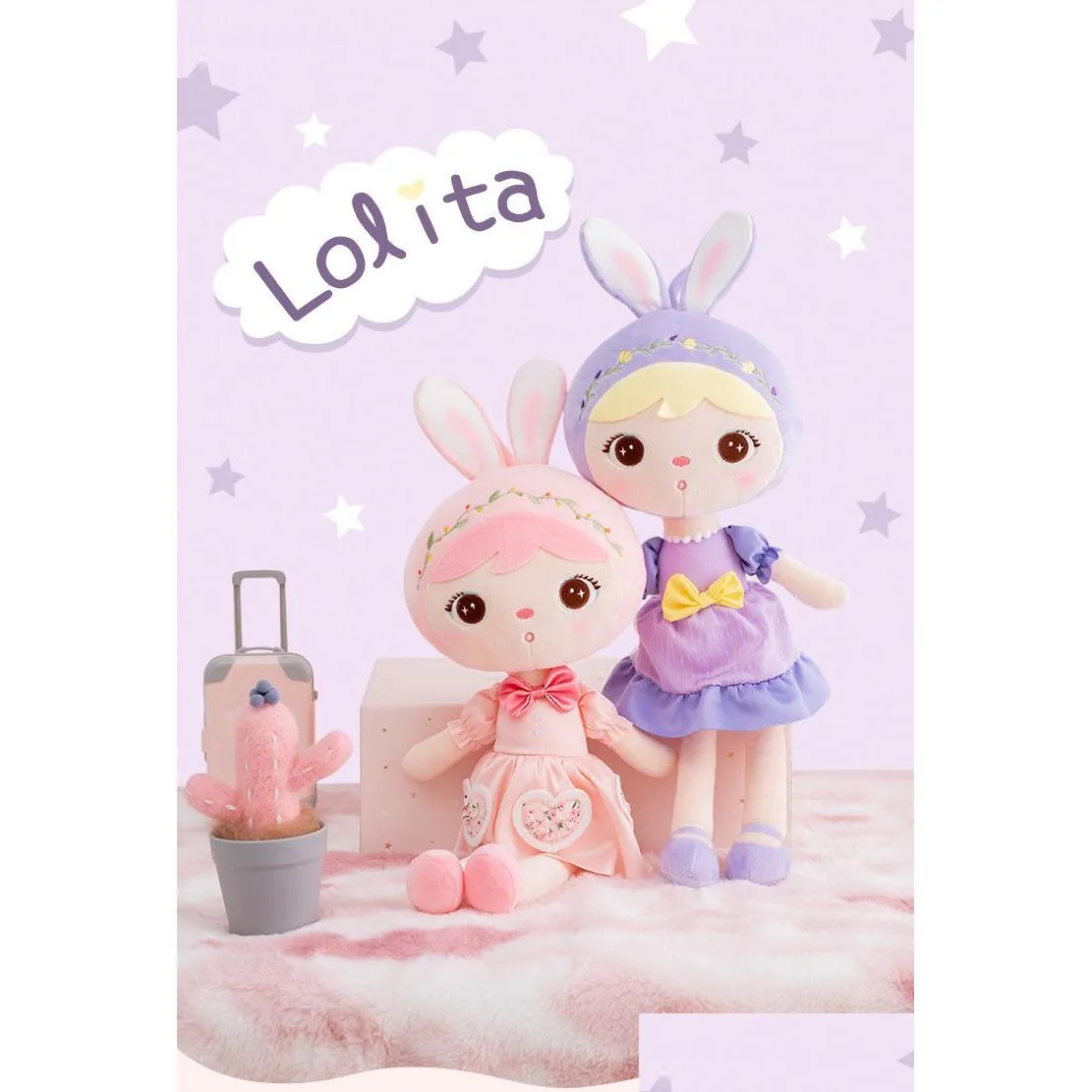 Kleidungszubehör für Plüsch -Stofftiere Größe 50 cm hochwertige Cartoon P Spielzeug schöne Lolita Drop Liefergeschenke DHSMB