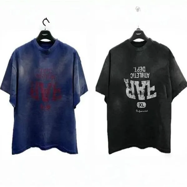 Wäsche Baumwolldruck T-Shirt Männer Frauen schöne Qualität schwarz blau Top-T-Shirts T-Shirt