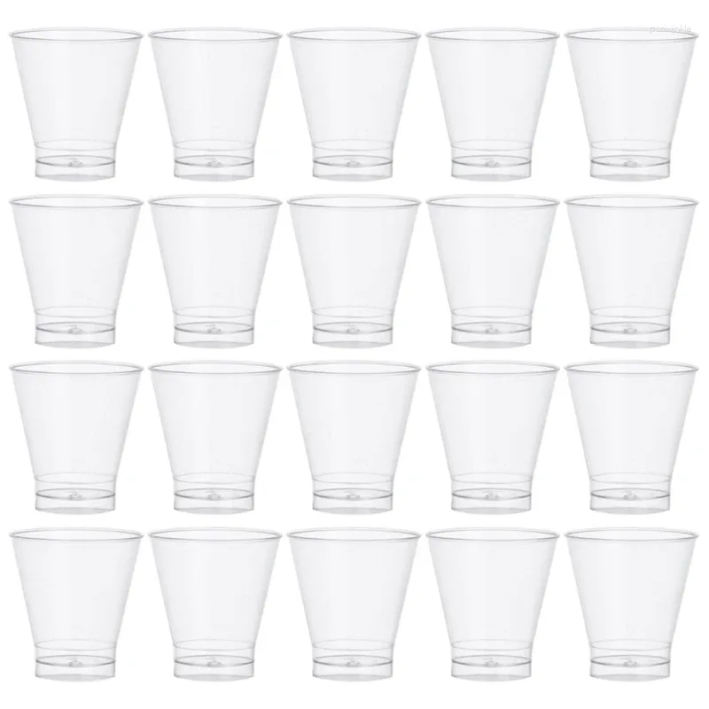 Copas descartáveis palhas 587c Jelly Mup Cream Cup Bolo para Festa de Caspo Campo ao ar livre