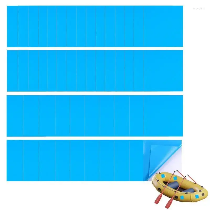 Fensteraufkleber Pool Reparatur Patch 50 PCs aufblasbare Pools Ringe Selbstklebende Patches für Flöße Kajaks