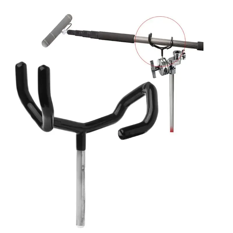 Tillbehör Metall Microphone Boom Pole Support Holder Stand för ROD Sure Microphone C Stand