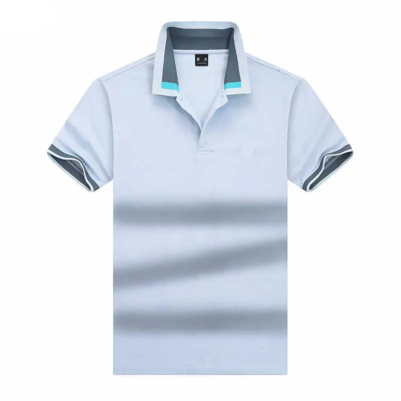 Camisa de camisa polo Boss Polos de pólo de pólo T T-shirt de golfe casual Camiseta de golfe pura Mangas curtas Camiseta 2024 Marca de moda Summer Roupos EBJ9