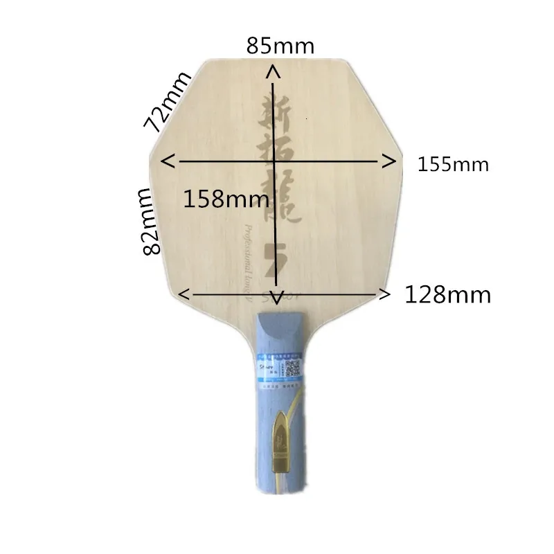 Professional Table Tennis Blade - Stuor Sports Long 5 Hexagonal Ping ...