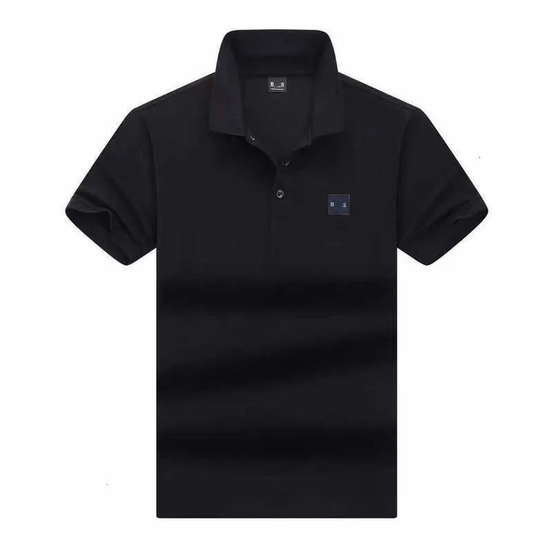 Designer de camisa Polo Mens Polos Tshirt Boss Fashion Luxury Brand Business Business Golf T-shirt Pure Algodão respirável Mangas curtas T camisetas 2024 Summer Top CQD3