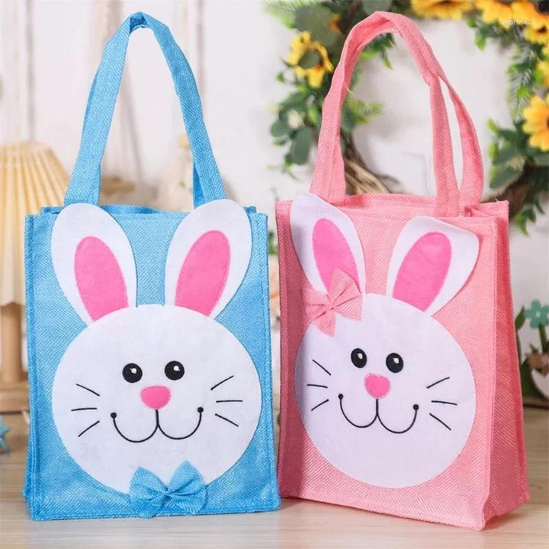 Gift Wrap Beautiful Print Easter Celebration Bag Springtimes For Festival Fun Holiday Partys Favor Pouches