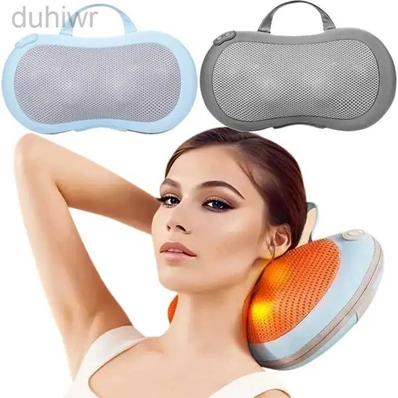 Massager całego ciała elektryczny podgrzewany szyjka szyjka Masaż poduszki poduszka do ładowania Naładowanie całego ciała Masaż talii Instrument tylny ramię i masaż szyi 240407