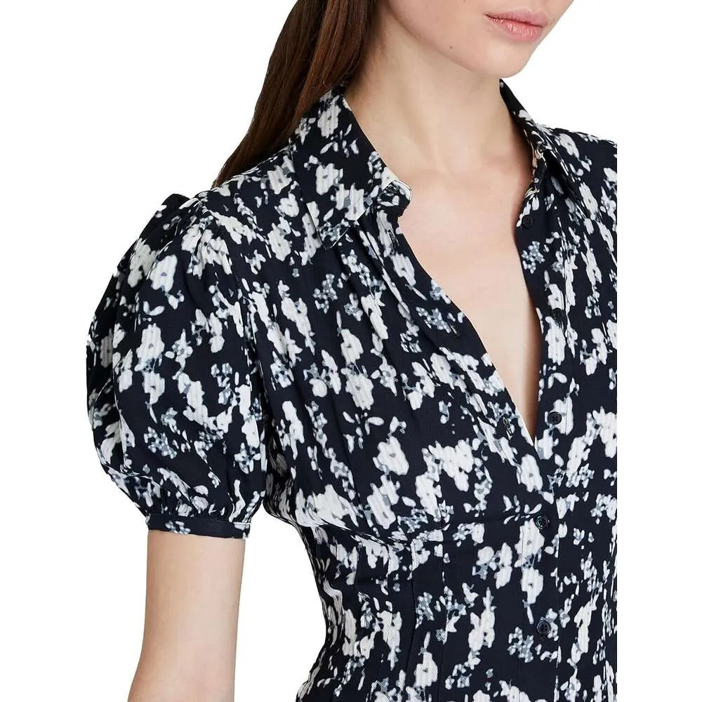 Club Monaco Womens Chiffon Knee-Length Pintuck Midi Shirt Dress with Short  Sleeves from Dhgate Basic & Casual Dresses - price 596.0