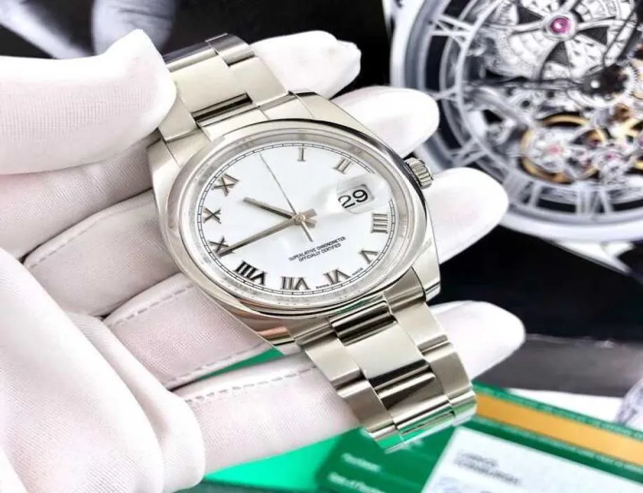 The owner recommends luxury 36mm stainless steel Datejust white Roman numeral dial 116200 178274 automatic neutral gift 1169199