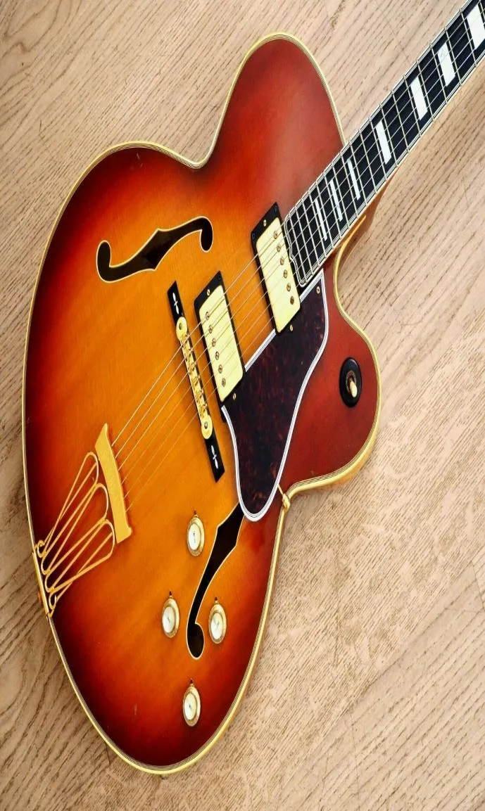 Byrdland Vintage Archtop Elektro Gitar01234567895219735