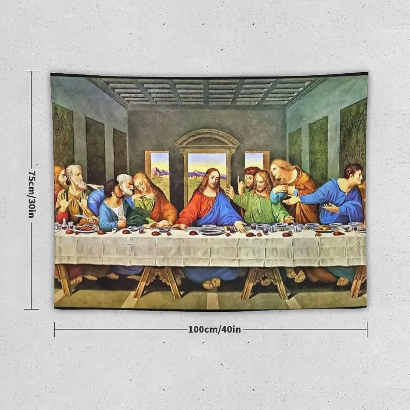 Original Last Supper Painting Religious Tapestry Wall Hangings Aesthetic Room Decor And Wall Hanging For House From Bobogirlss 19.1 DHgate.Com