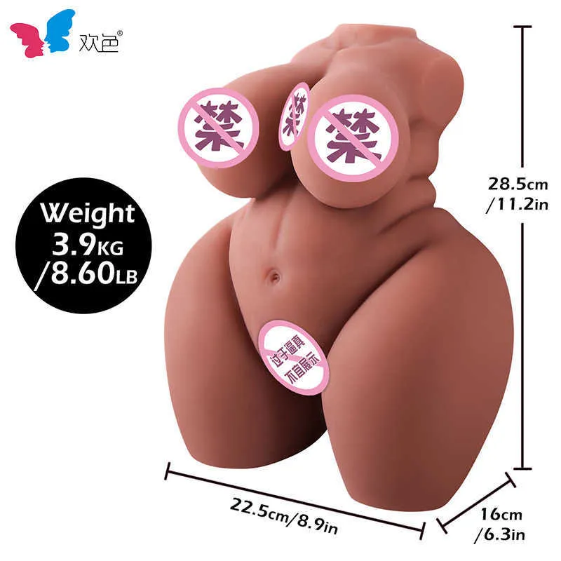 AA Designer Sex Toys Full Body Silicone Half Body Doll Breast Enhancer Fat Hip Fat Mother Adult Seksuele producten