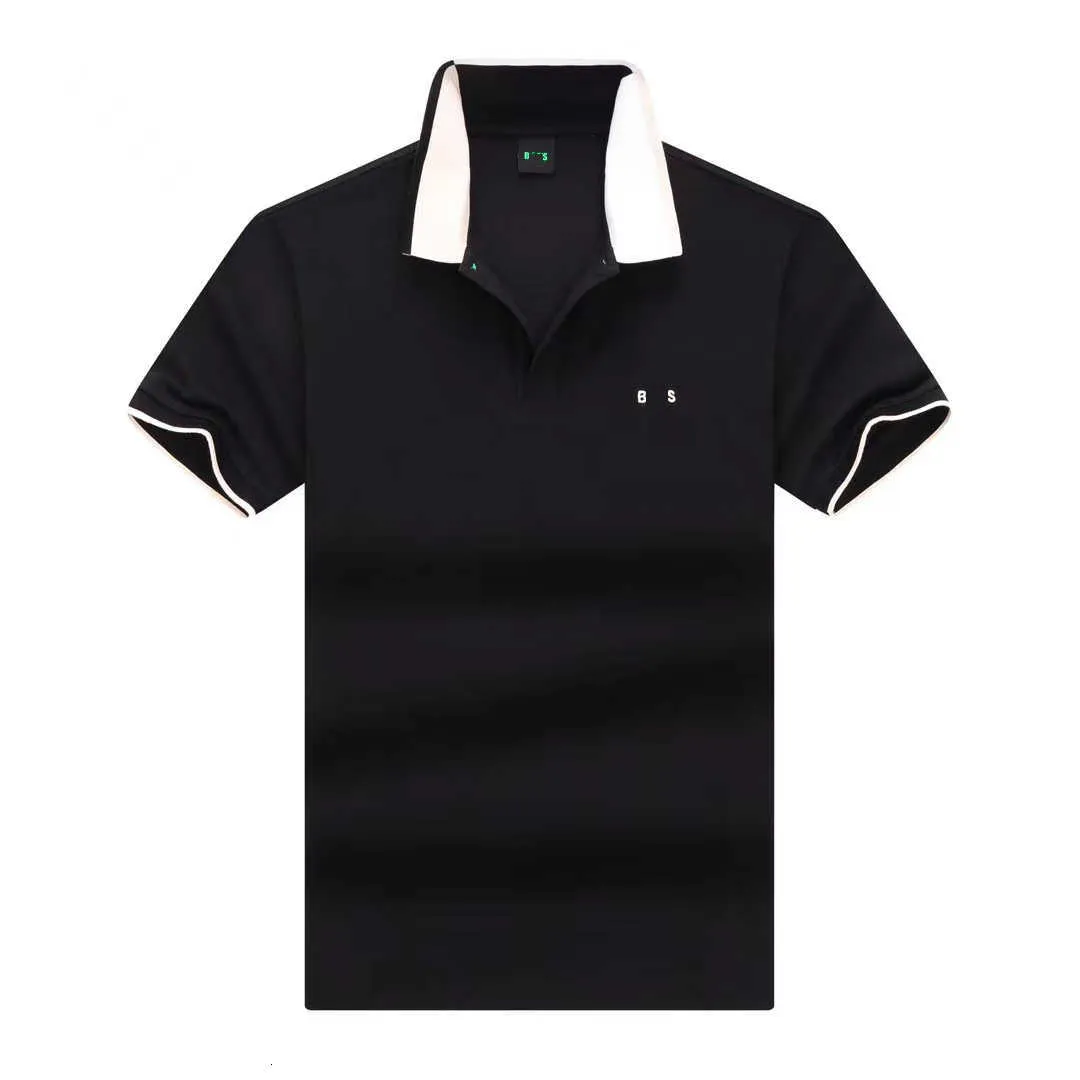 Bosss Polo Shirt Mens Polos T-camicie Designer Casualmente Business Golf T-shirt Pure Cotton Short Shhirt T-shirt USA High Street Fashion Brand Brand Top abbigliamento DPQP DPQP
