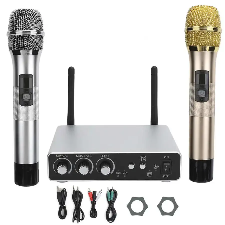 Microphones K28 Multifonction Microphone sans fil Bluetooth pour la conférence Karaoke de la maison de la maison de la maison de la maison