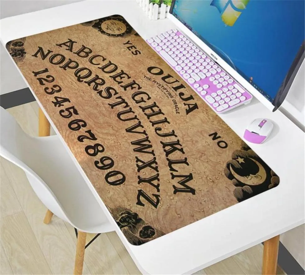 Cuscinetti per mouse polso riposti ouija tampone tabellone grande alfombrilla xxl PC scrivania per computer tabella giocatore tappeto tavolo da gioco tavolo da gioco Acce1941383