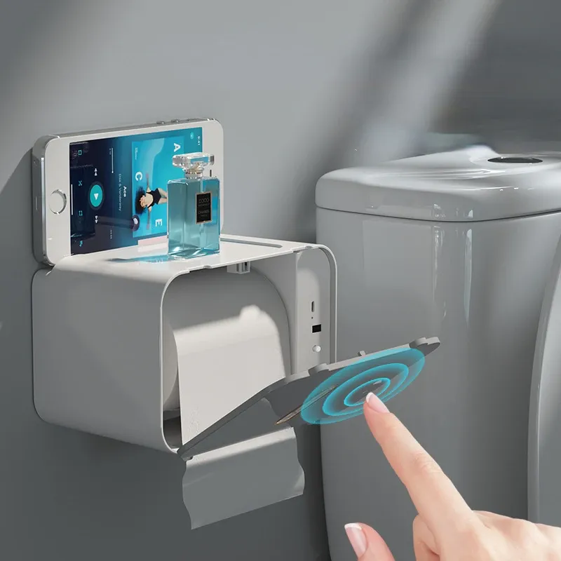 Houders Automatisch toiletpapier Dispenser Wallmount