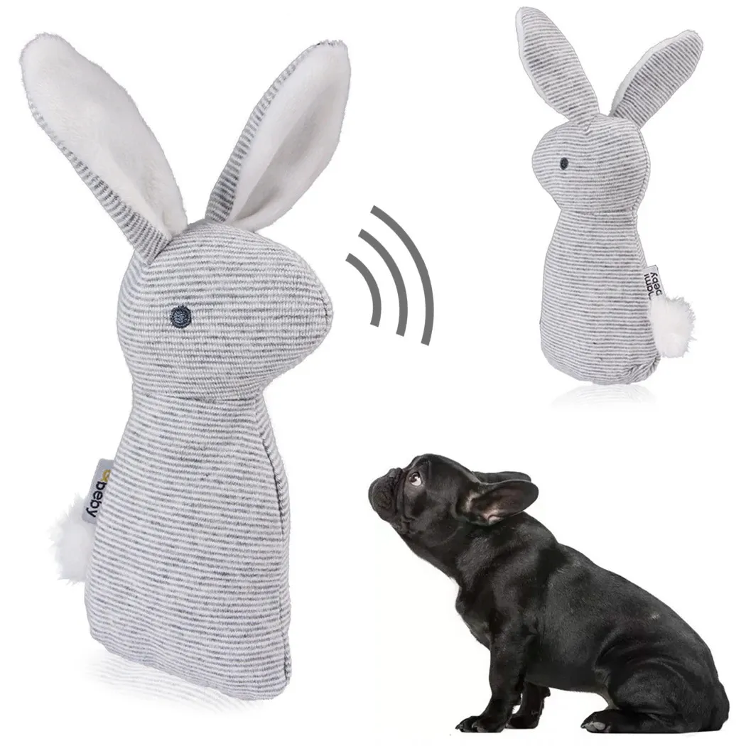 Pet Squeaky Funny Dogs Animal Shape Toys Gift Set Large Rabbit Honking For Chew Bite Squeaker Dog 240328