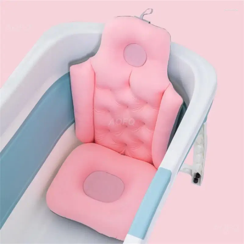 Baignoire des tapis de bain baignoire pliant antidérapant un plateau de confort doux siège de support baignoire repos oreiller adulte coussin rapide ergonomique