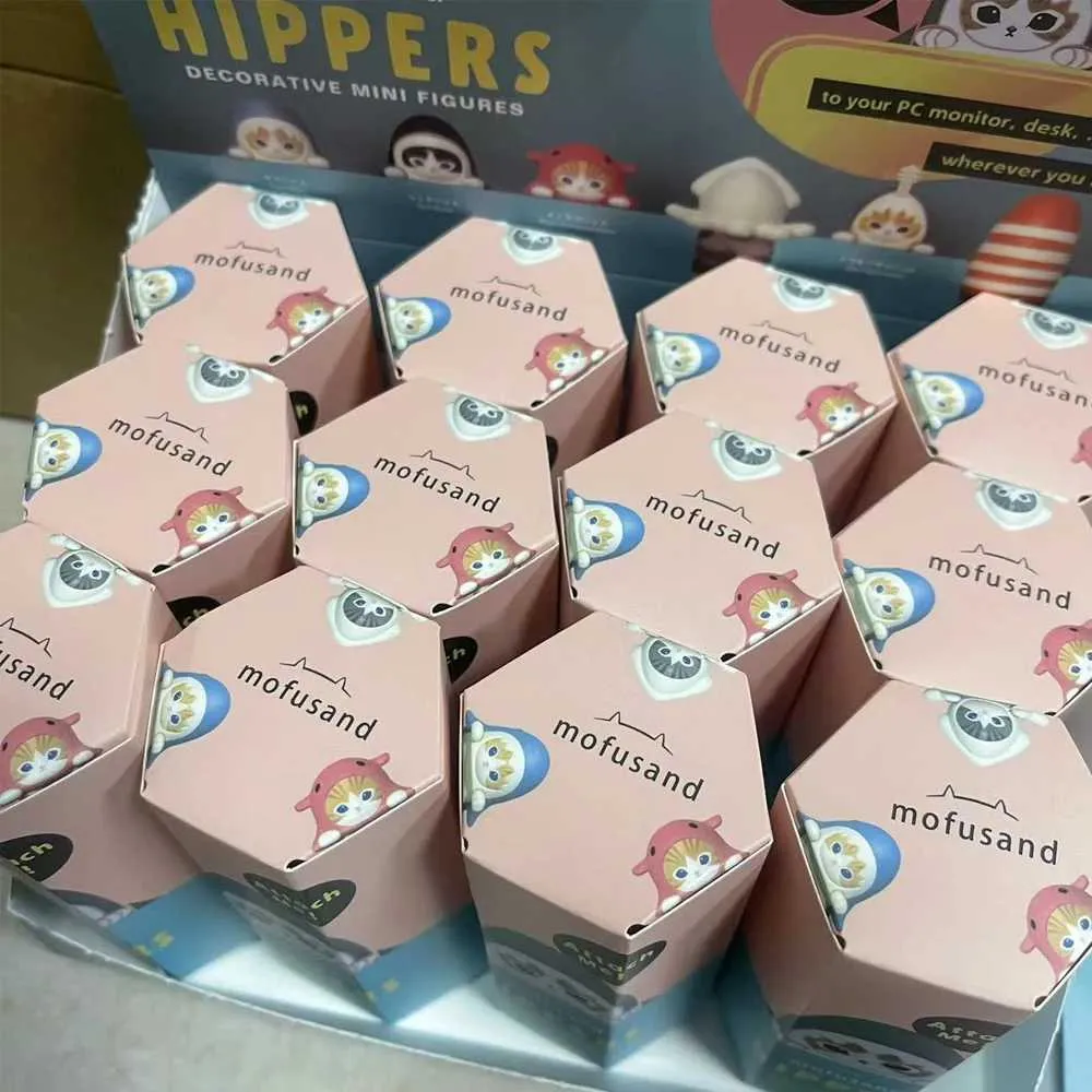 Cute Mofusand Hippers Blind Box Action Figure Doll - Car