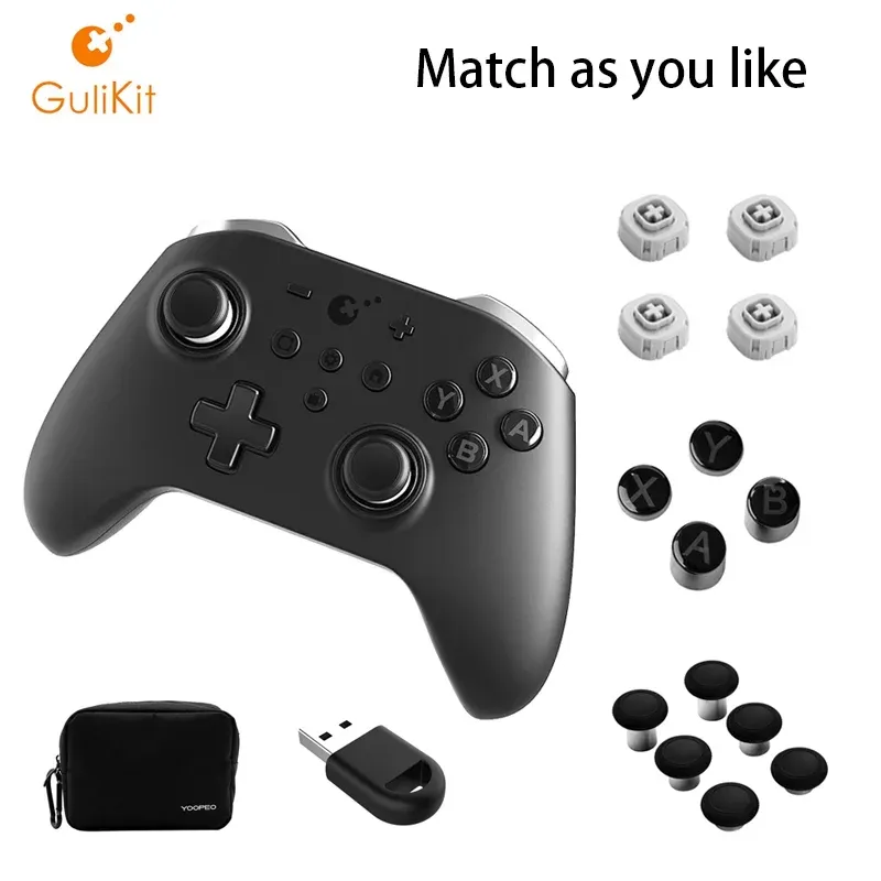 zagen Gulikit Kingkong 2 Controller Ns09 No Drifting Wireless Bluetooth Gamepad for Nintendo Switch Windows Android Os Ios