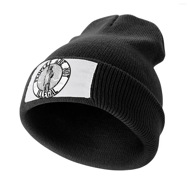 As pessoas de boinas não são ilegais (Colossus) Cap Hard -Sat Hard in the Mens Hats Women's Women's