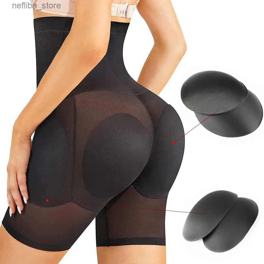 Pantalone pancia donna femminile mutandine di controllo shaper shaper bottom sollevatore imbottito esaltatore di biancheria intima senza cucitura senza cucitura a vita ad alto controllo della pancia a vita alta l2447