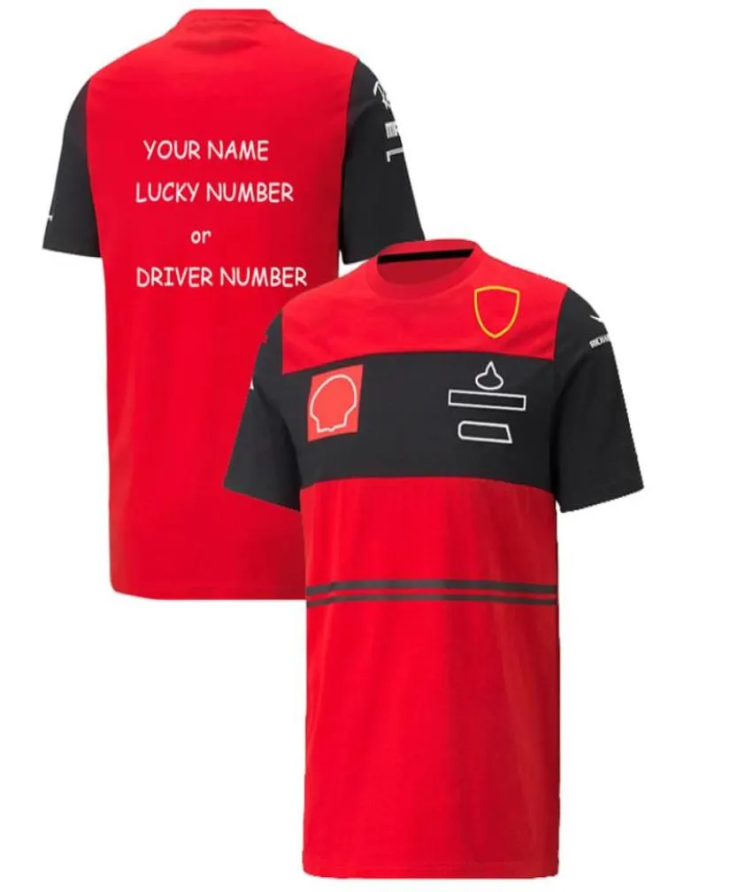 F1 TSHIRT LAPEL POLO -skjorta med samma anpassade teamlogo Printing Name Printing 2022 Nya produkter2770705