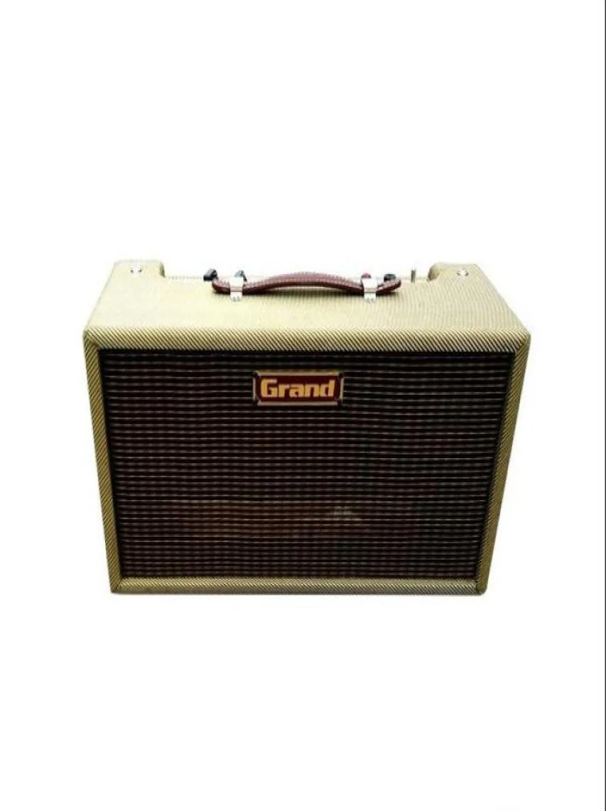 Grand ampli vintage réédition 03963 Amplificateur de guitare de réservoir de l'unité de réverbération avec Tweed Grill Mélange Tone Control8082496
