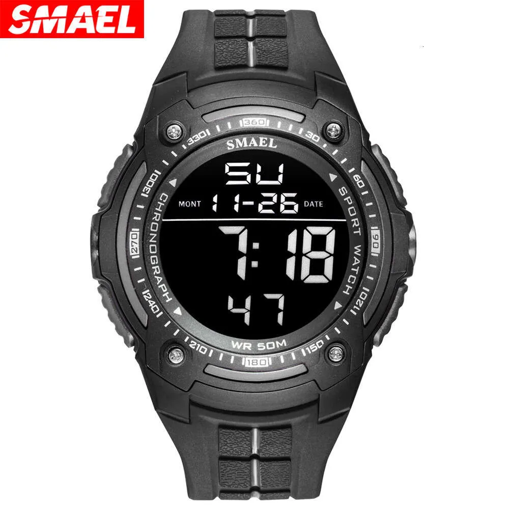 Outdoor Sport Waterproof Multi Functional Electronic Watch Night Glow Spersonalizowany modny zegarek męski