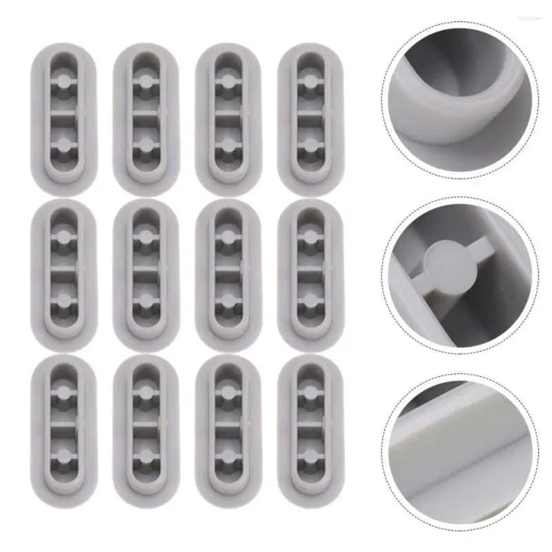 Toilet Seat Covers Protect Your And Family's Health With 12 Pcs Of Cushioning Shockproofing Buffer Pad Replacement Set