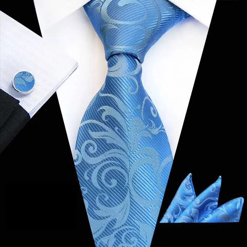 ترابط الرقبة Huglei Business Solid 100 ٪ Silk Mens Tie Tie Criter مجموعة 8 سم