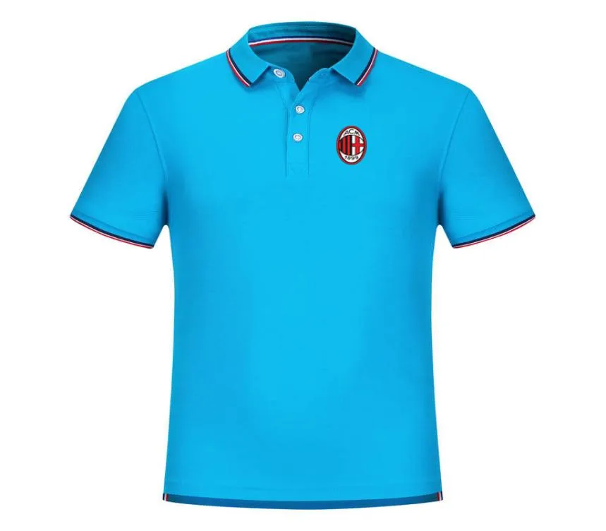 Associazione Calcio Milan Football Team New Men039s Tshirt Clothing Golf Polo TShirt Men039s Short Sleeve Polo Basketball 9448826