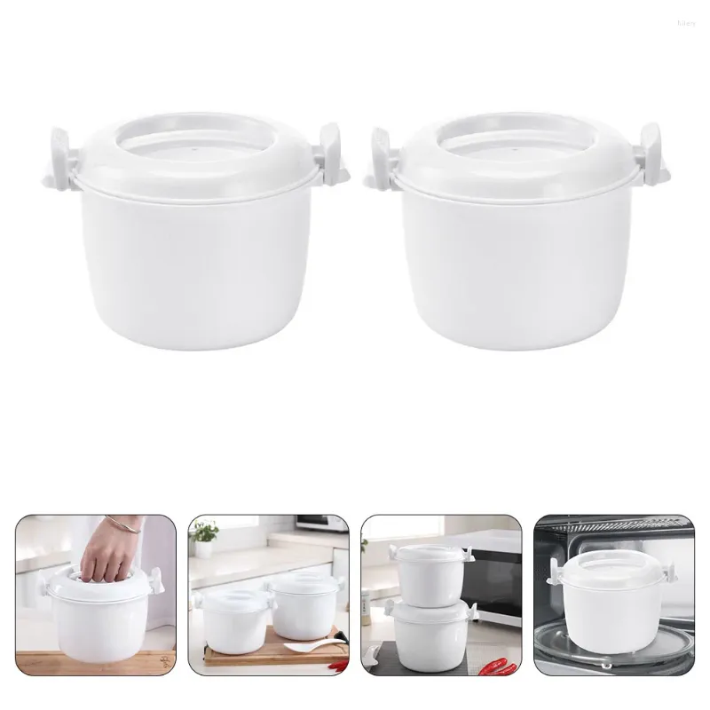 Dinnerware 2 PCs Microwavable Box Box