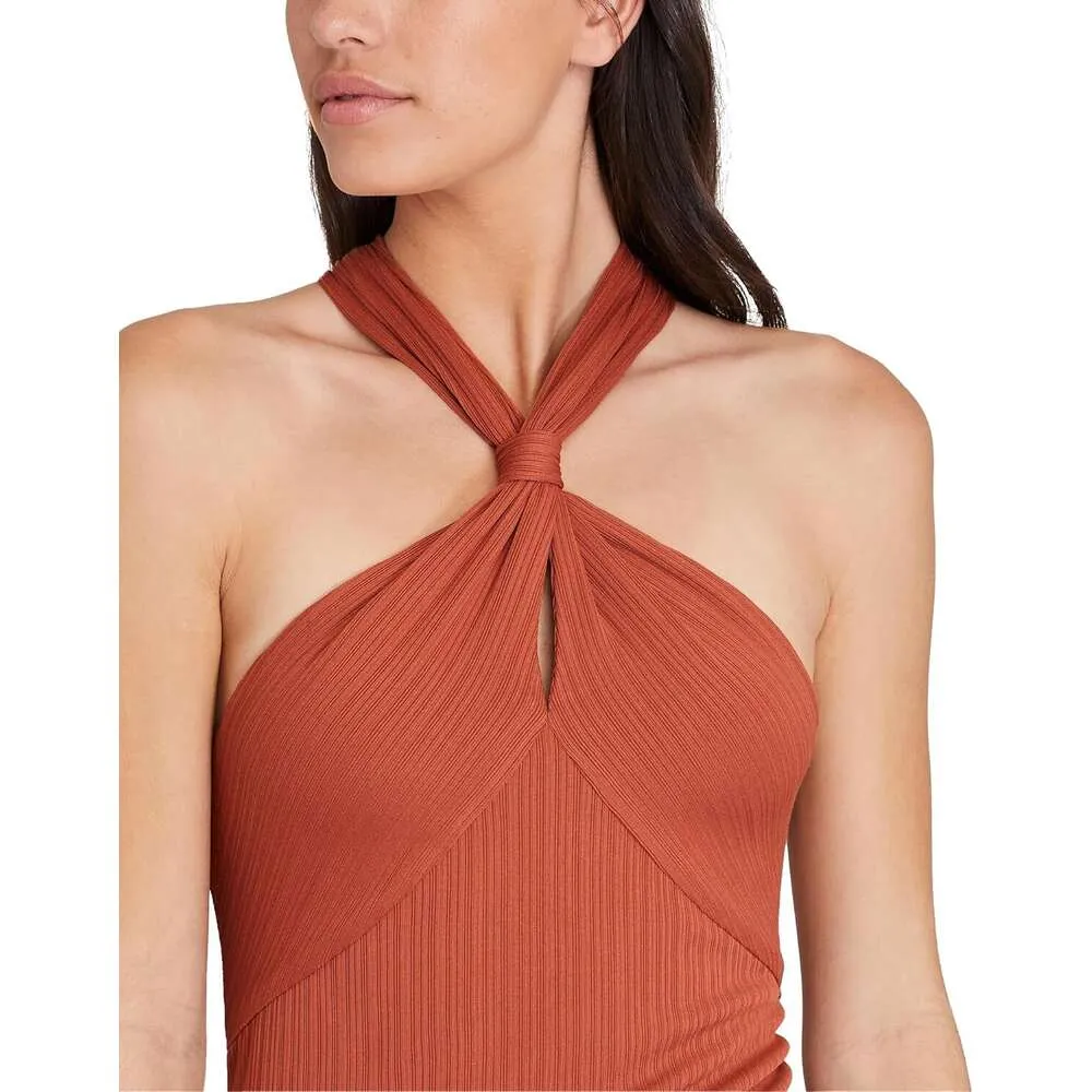 Club Monaco Womens Variegated Rib Knit Floor-Length Chiffon Dress with  Short Sleeves from Dhgate Basic & Casual Dresses - price 354.0
