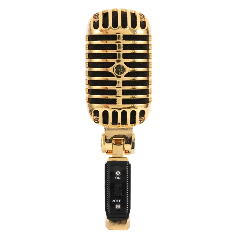 Microfone Professional Kabel Vintage Classic Microfon Dynamic Vocal Mic Microfon für Live Performance Karaoke