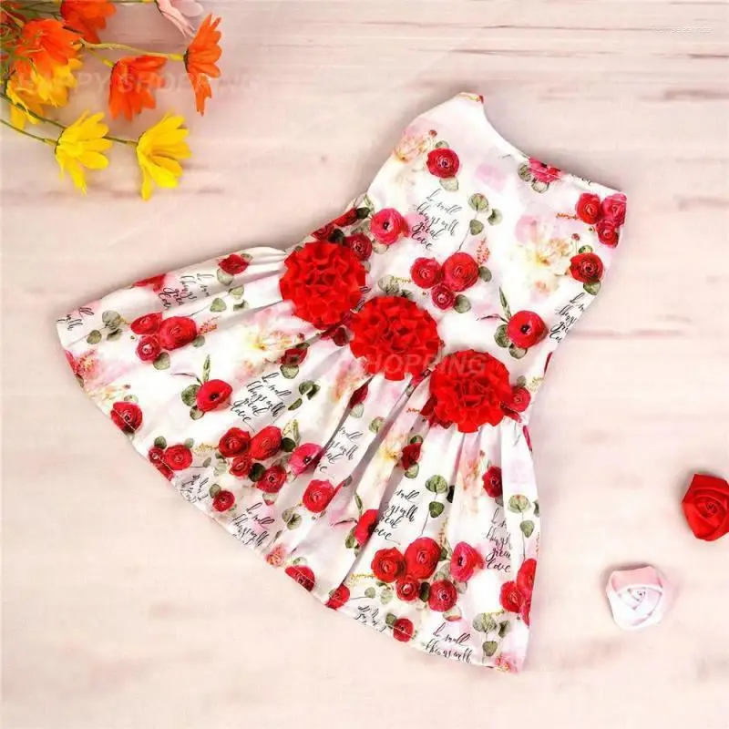 Dog Apparel Clothes For Small Dogs No. Soft Easy To Clean Comfortable Wear Resistance Valentine's Gift Dress Creativity