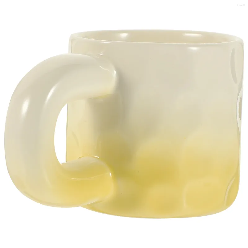 Zestawy naczyń obiadowych Picie okularów kubek ceramiczny kubek wodny główny kubki latte porcelanowe kawę girl