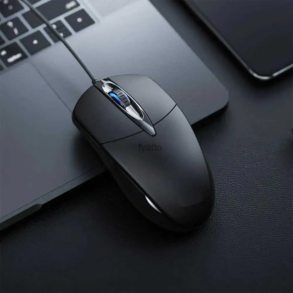 MICE Professional Office USB Faser-Gaming-Maus ultra-dünn leise ergonomisch gestaltete Computer-Laptop-Zubehör H240407