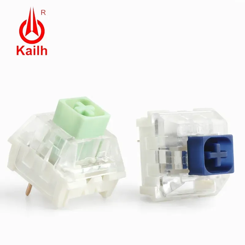 Pads Kailh Box Jade Navy Keyboard Switch Clicky Tactile Switches for Diy Mechanical Keyboard Smd Mx 3pin Switchs Customize Gamer Pc