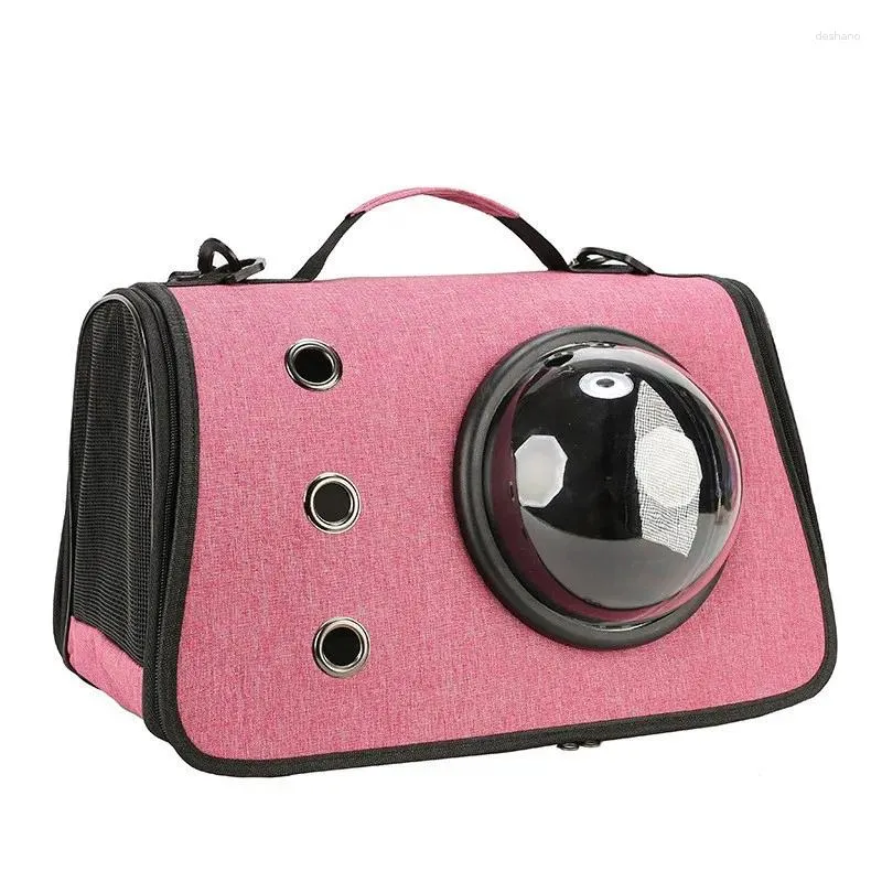 Cat Carriers Going Out Carrying Bag Portable Pet One Shoulder Slung Backpack Air Case Dog