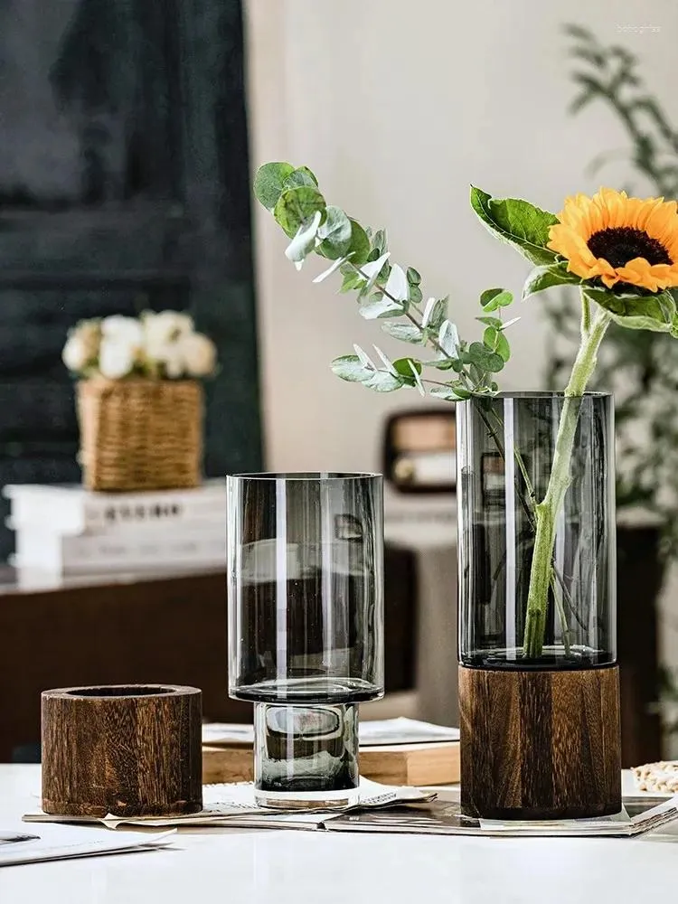 Vases Simple Wooden Vase Vase Flower Arrange