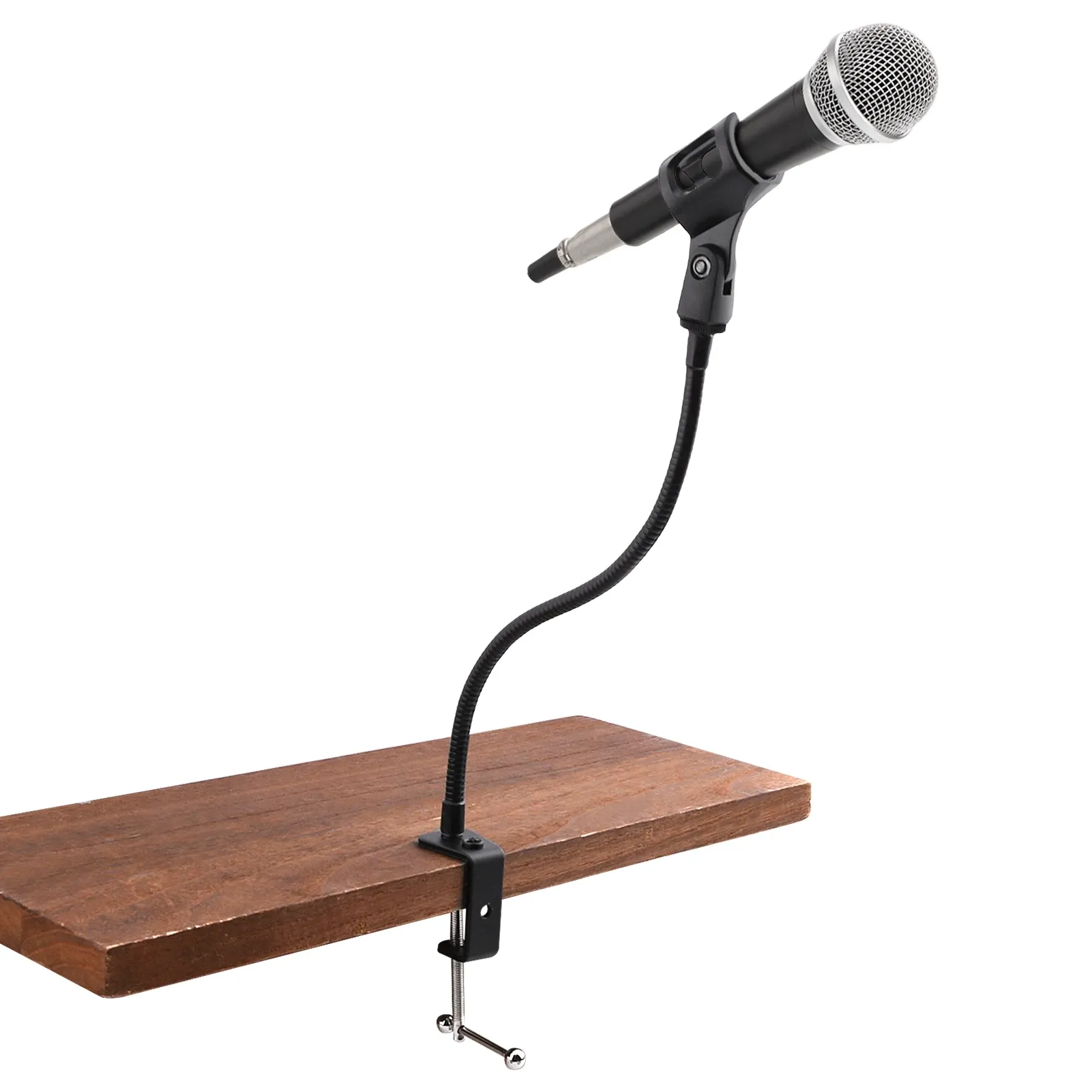 Stand avec clip en direct Office de streaming à 360 degrés Flexible GenOckk Support Accessoires de bureau Universal Home Microphone Stand