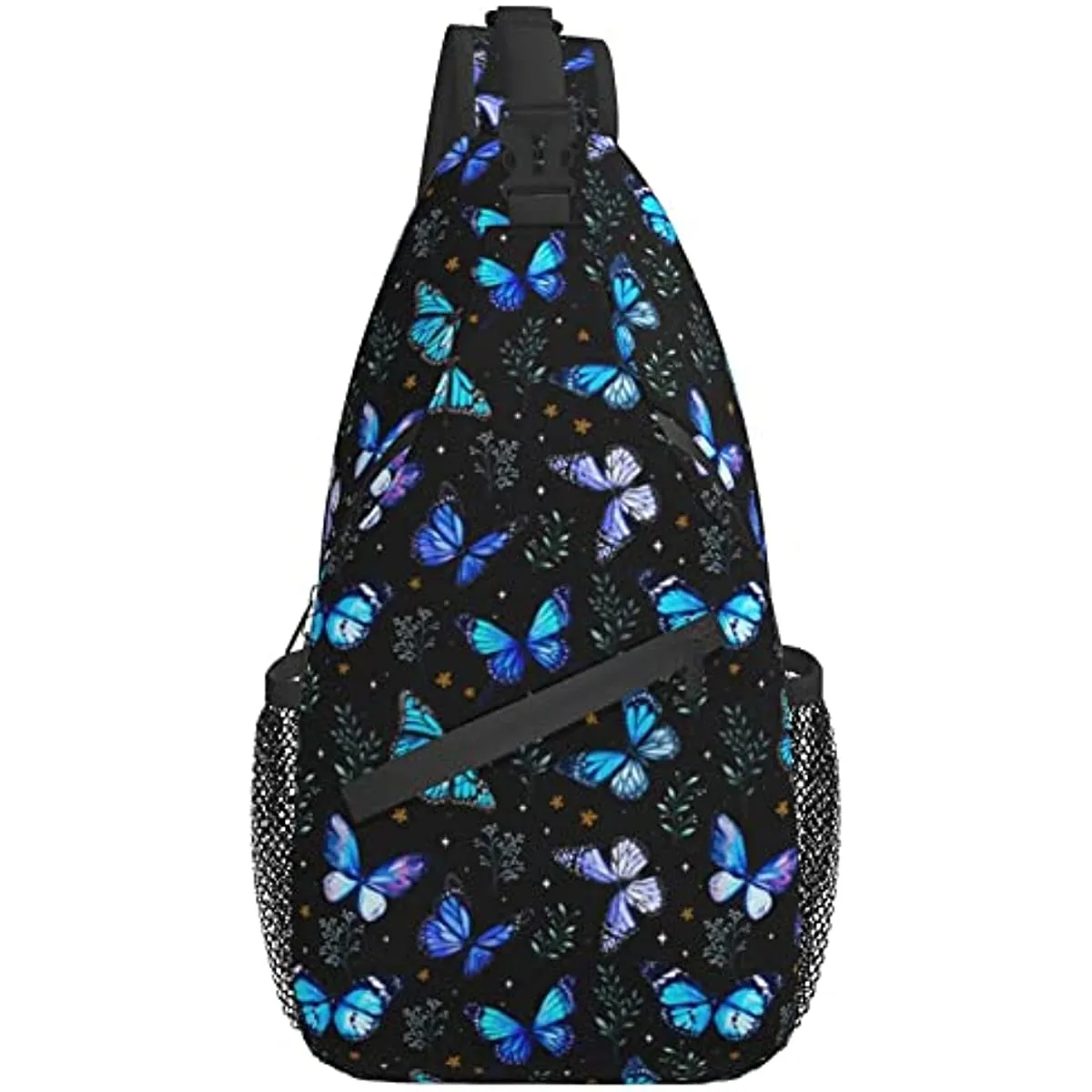 Butterfly Raffines Rucksack Backpack Butterflies Sling Bag Crossbody for Women and Men, Travel ...